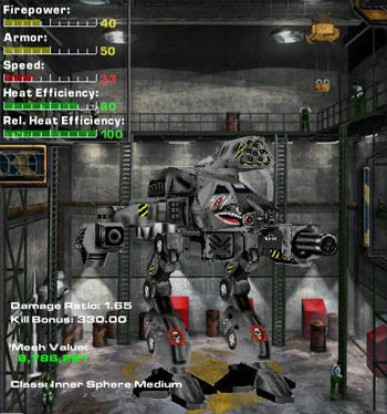 MechWarrior 4: Mercenaries - Medium 'Mechs